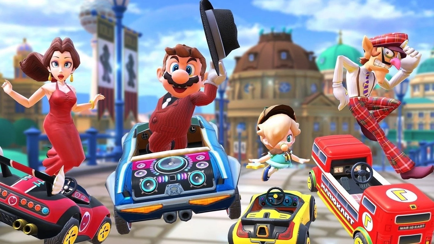 Обложка: игра Mario Kart 8 Deluxe