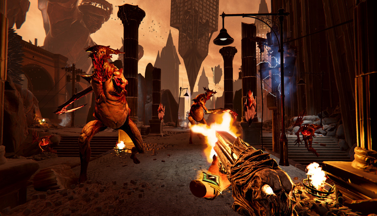 Обложка: скриншот Metal: Hellsinger VR