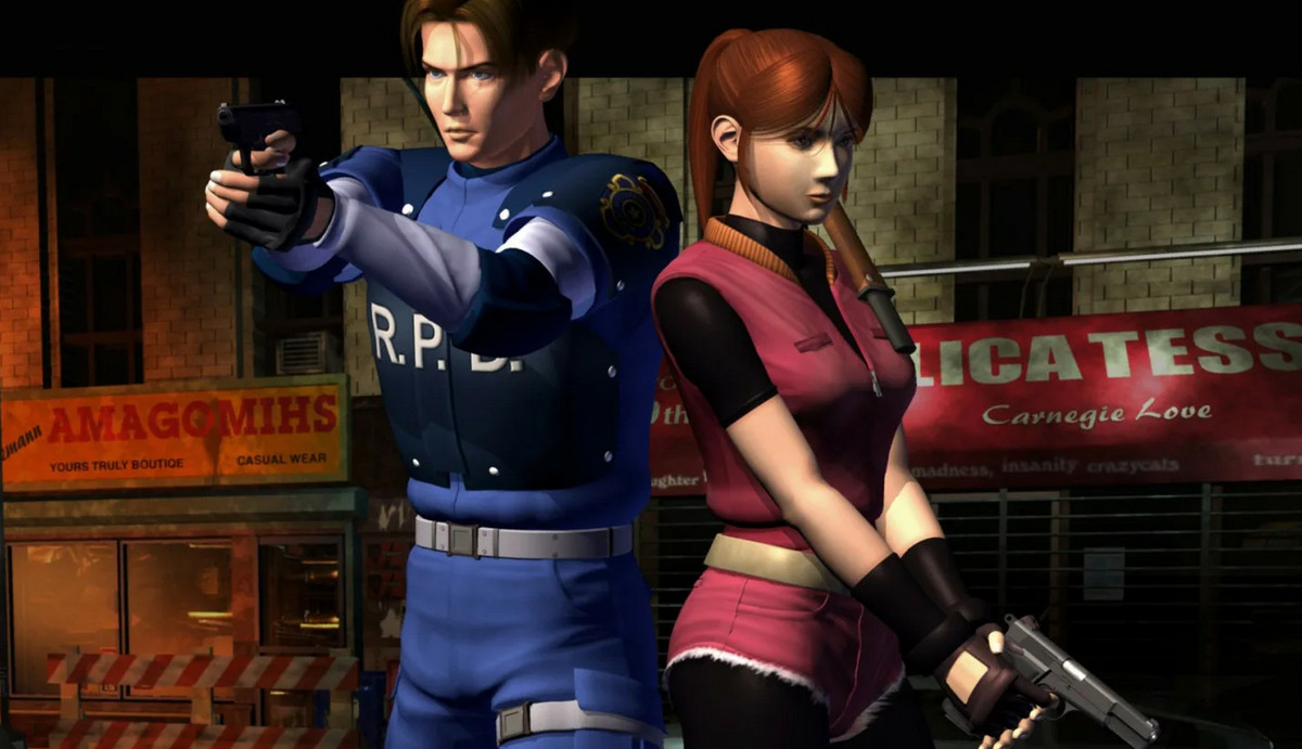 Обложка: постер Resident Evil 2