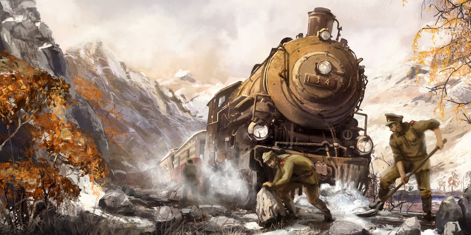 Обложка: арт игры Last Train Home