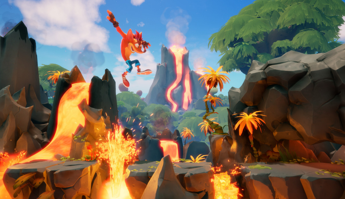 Обложка: скриншот Crash Bandicoot 4