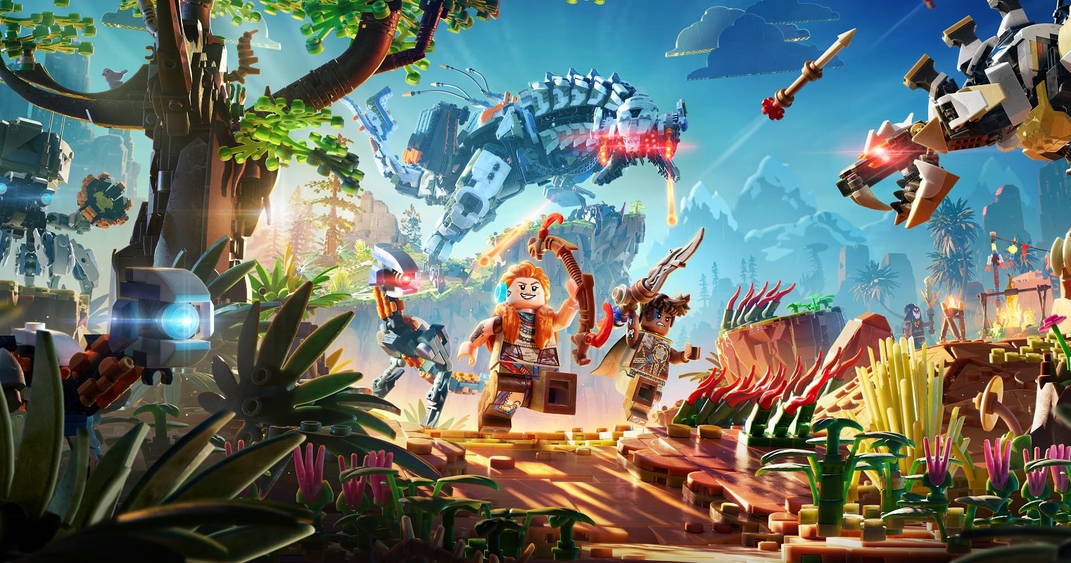 Обложка: постер игры Lego Horizon Adventures