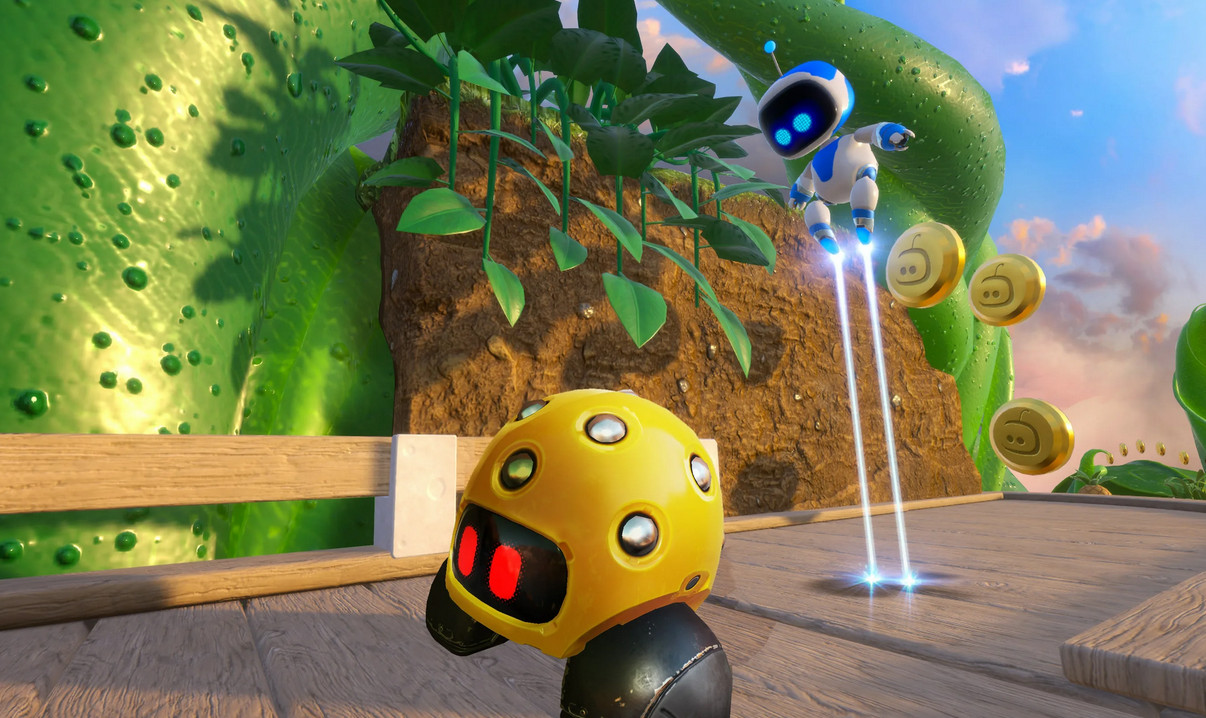 Обложка: скриншот Astro Bot: Rescue Mission