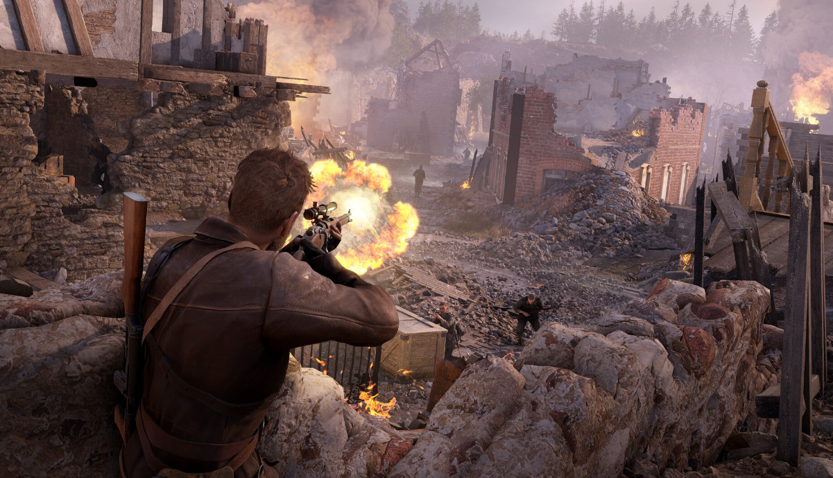Обложка: скриншот Sniper Elite: Resistance