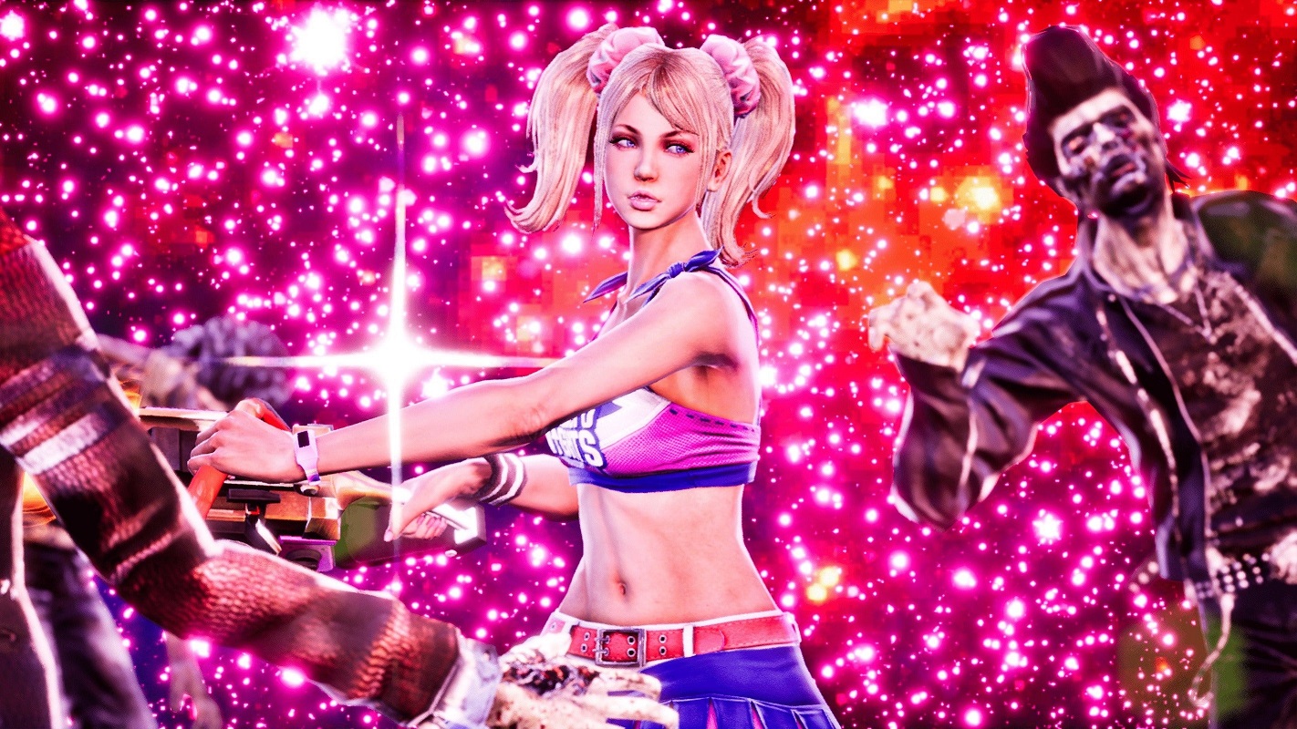 Обложка: скриншот игры Lollipop Chainsaw RePOP