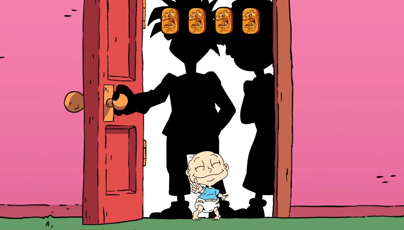 Обложка: скриншот игры Rugrats: Adventures in Gameland