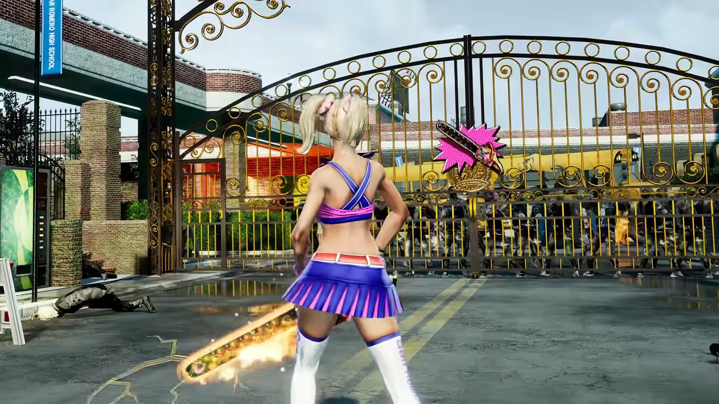 Обложка: скриншот игры Lollipop Chainsaw RePOP