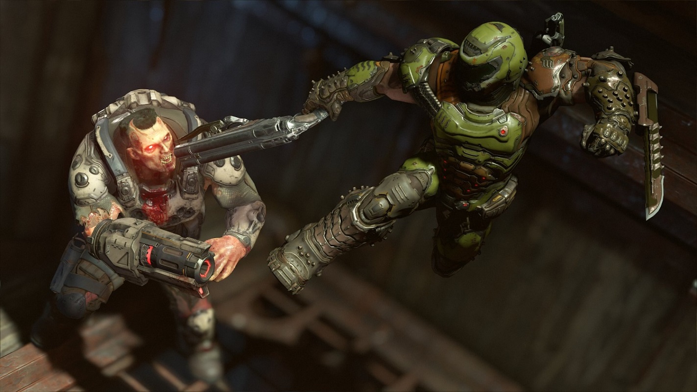 Обложка: скриншот игры Doom Eternal