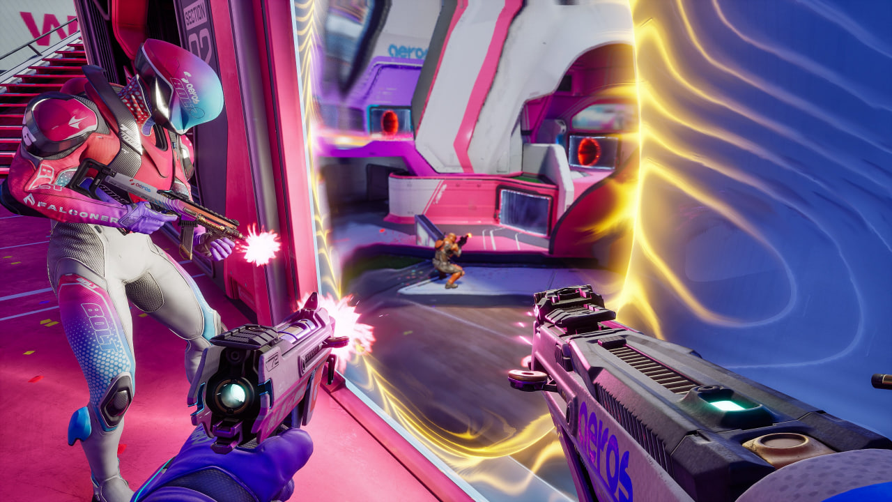 Авторы многопользовательского шутера Splitgate 2 показали динамичный геймплей