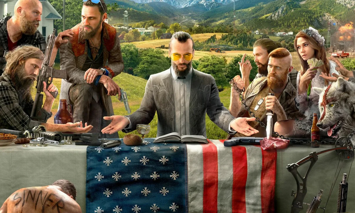 Обложка: постер Far Cry 5