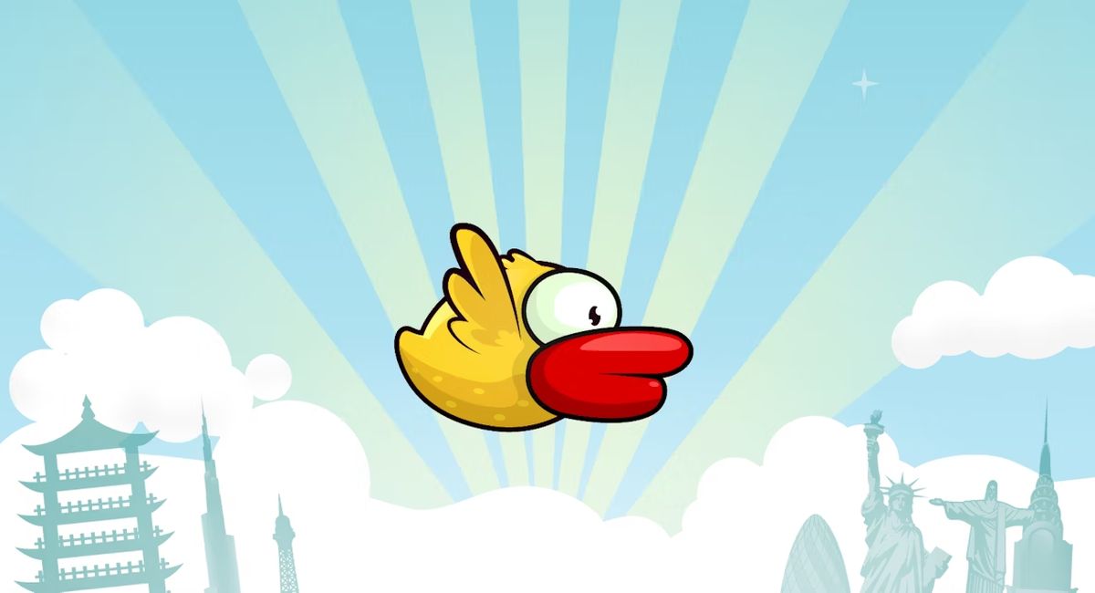 Арт Flappy Bird