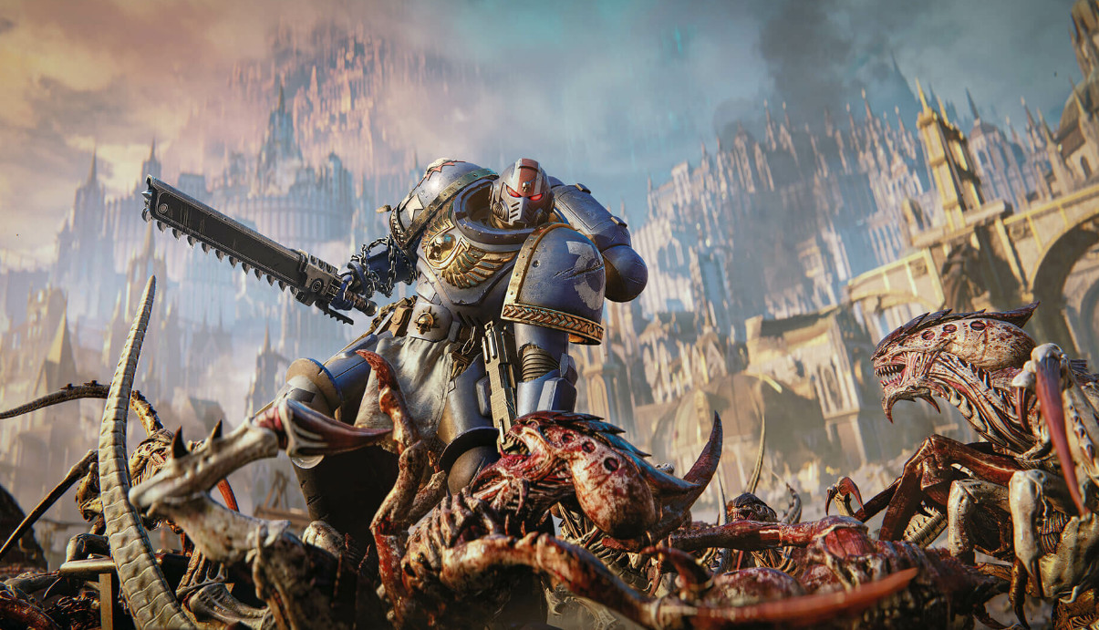 Обложка: скриншот Warhammer 40,000: Space Marine 2