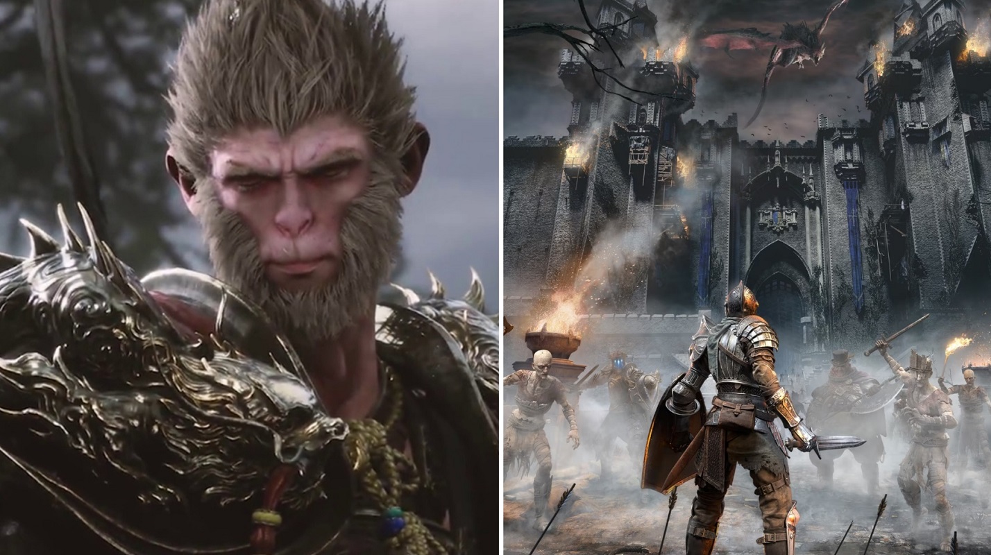 Обложка: Black Myth: WuKong/Demonʼs Souls (2020)