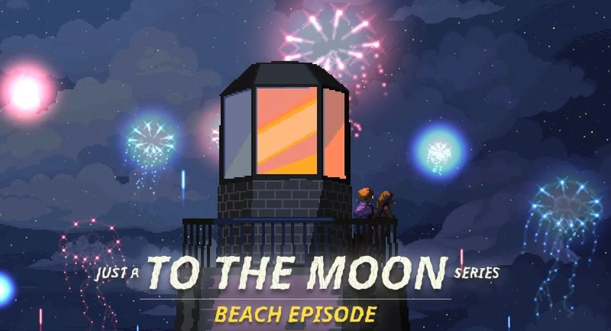 Арт Just a To the Moon Series Beach Episode