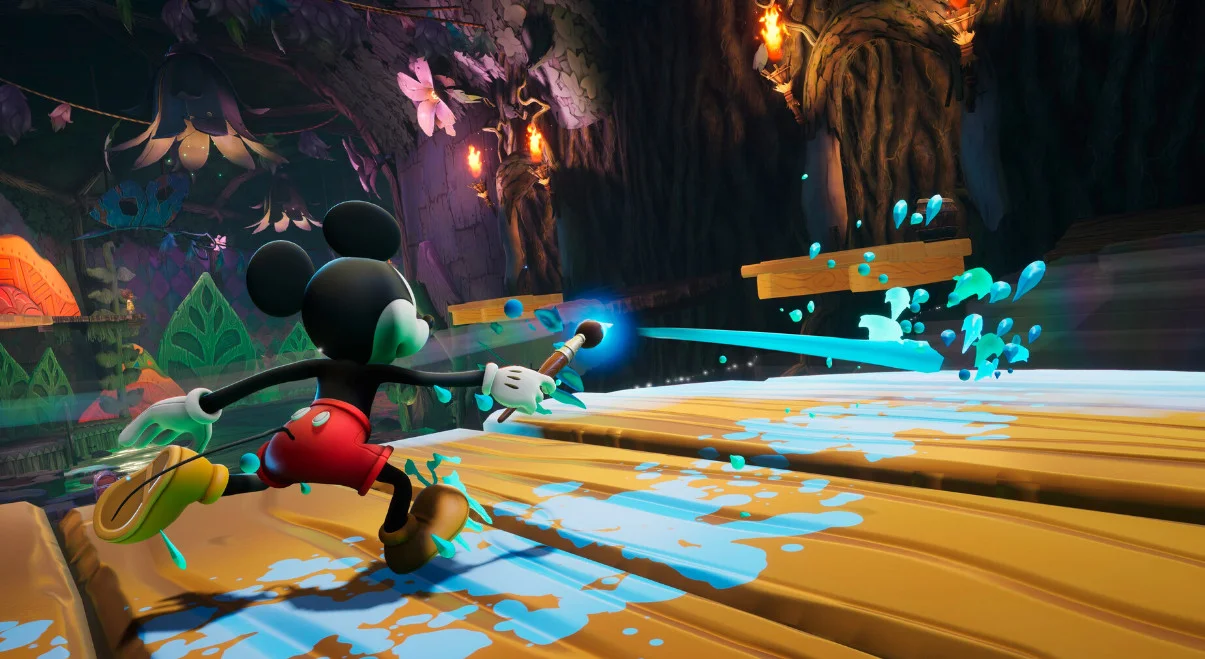 Обложка: скриншот Disney Epic Mickey: Rebrushed