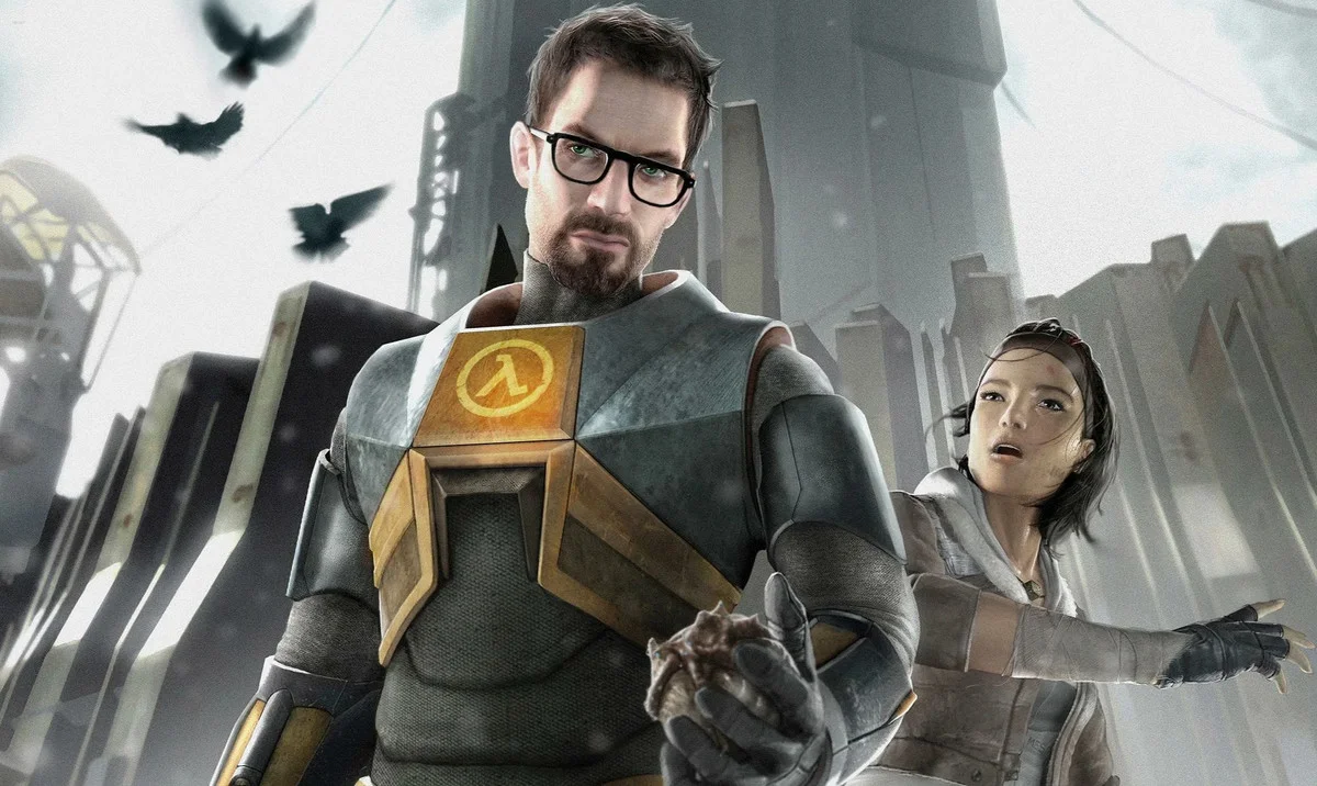 Обложка: постер Half-Life 2