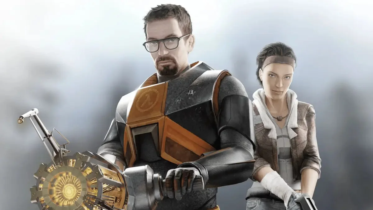 Обложка: постер Half-Life 2