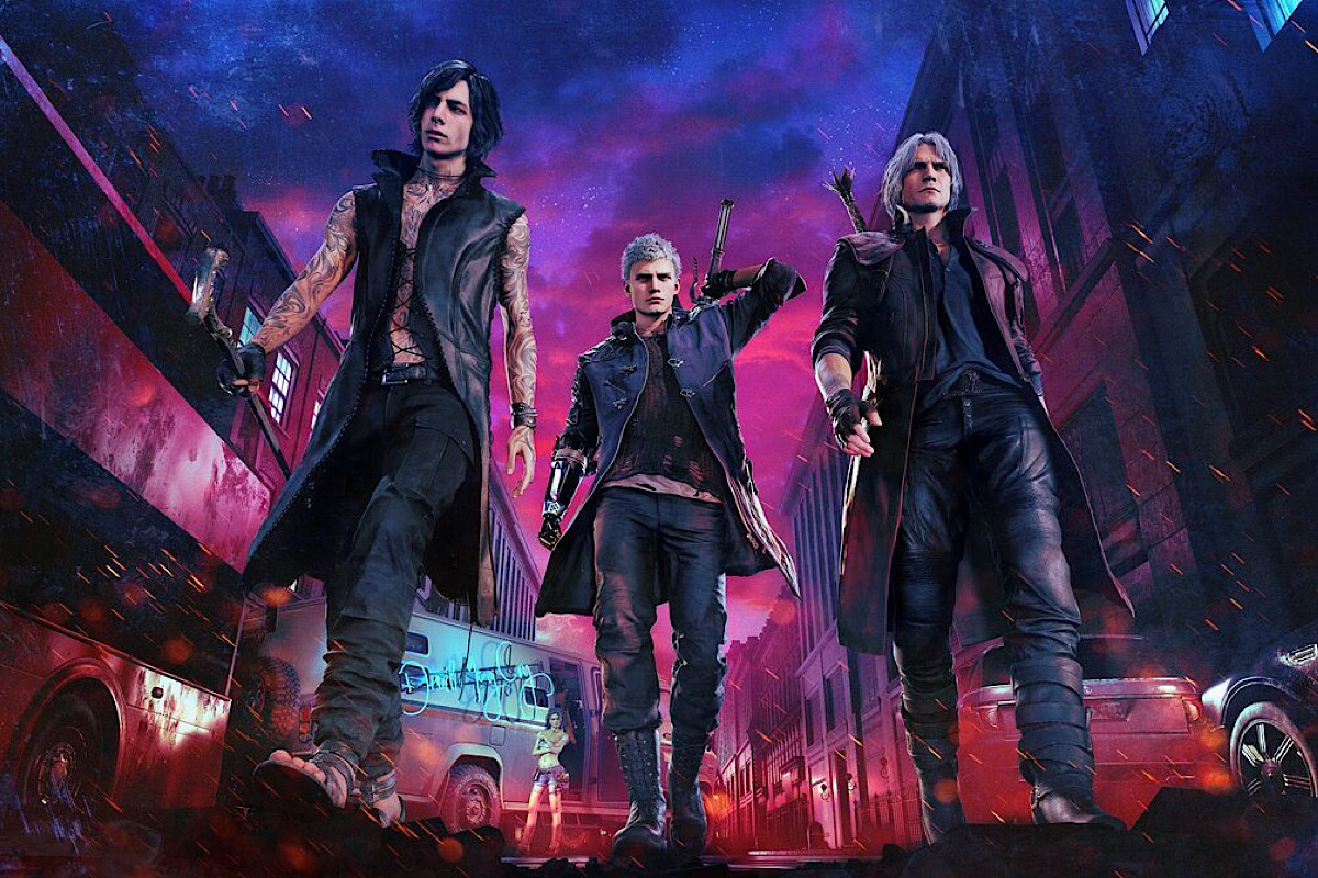 Обложка: Devil May Cry 5
