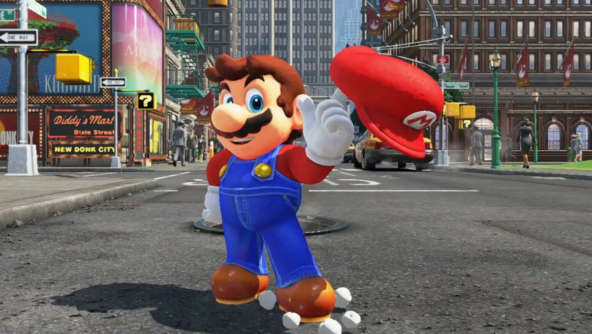 Обложка: скриншот Super Mario Odyssey