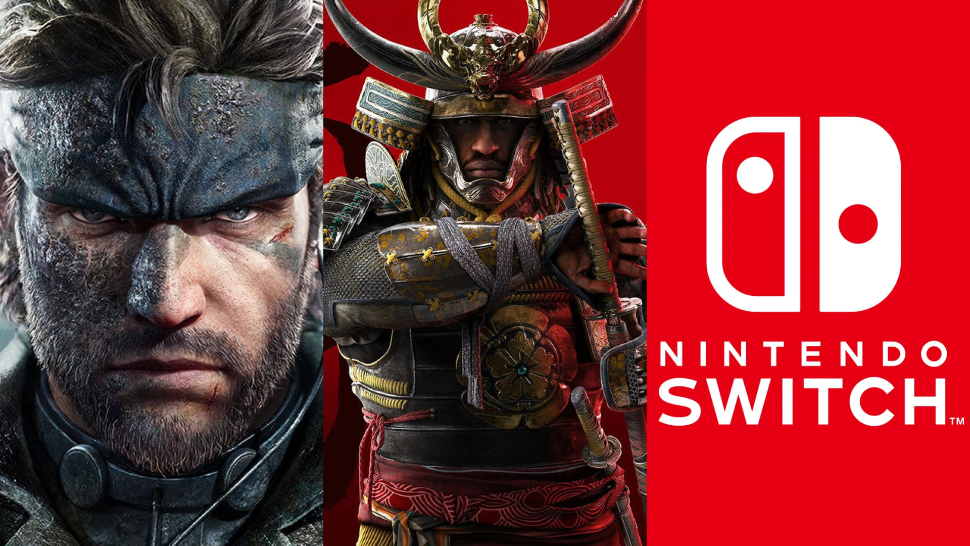 Обложка: Metal Gear Solid Delta: Snake Eater, Assassin's Creed Shadows, Nintendo Switch