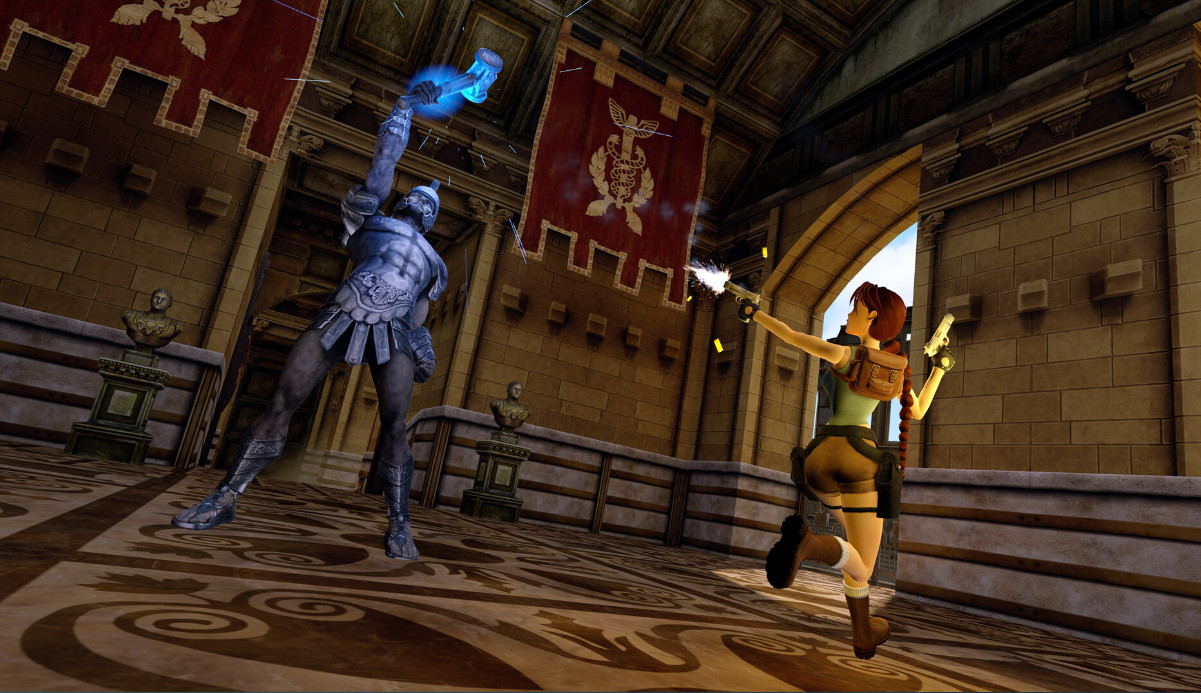 Обложка: скриншот Tomb Raider IV-VI Remastered