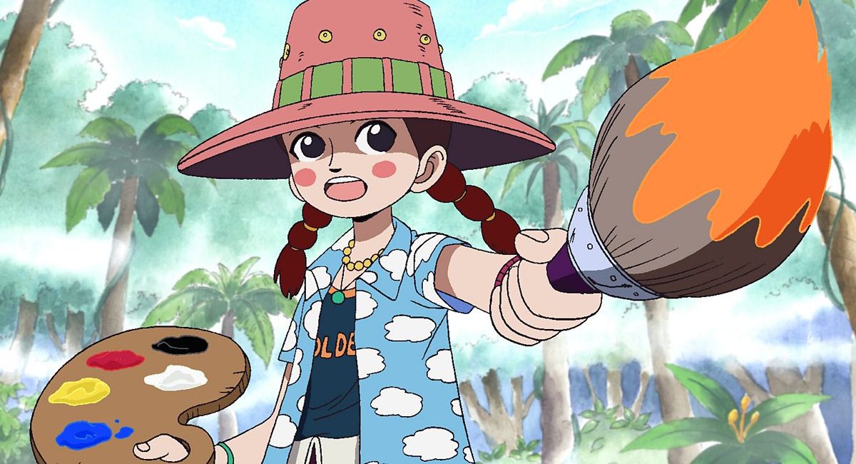 Кадр из аниме One Piece