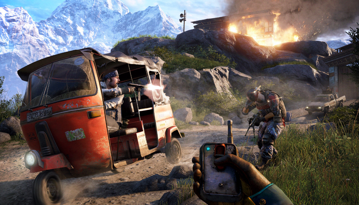 Обложка: скриншот Far Cry 4
