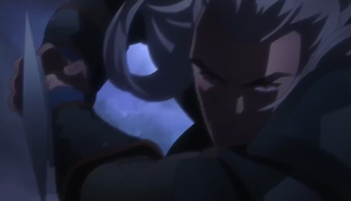 Обложка: кадр из аниме «Ведьмак: Сирены глубин»