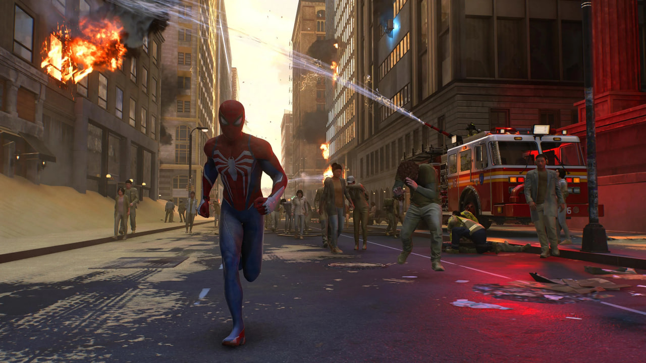 Обложка: скриншот Marvel's Spider-Man 2