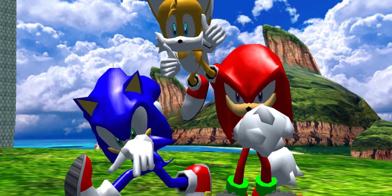 Обложка: скриншот Sonic Heroes