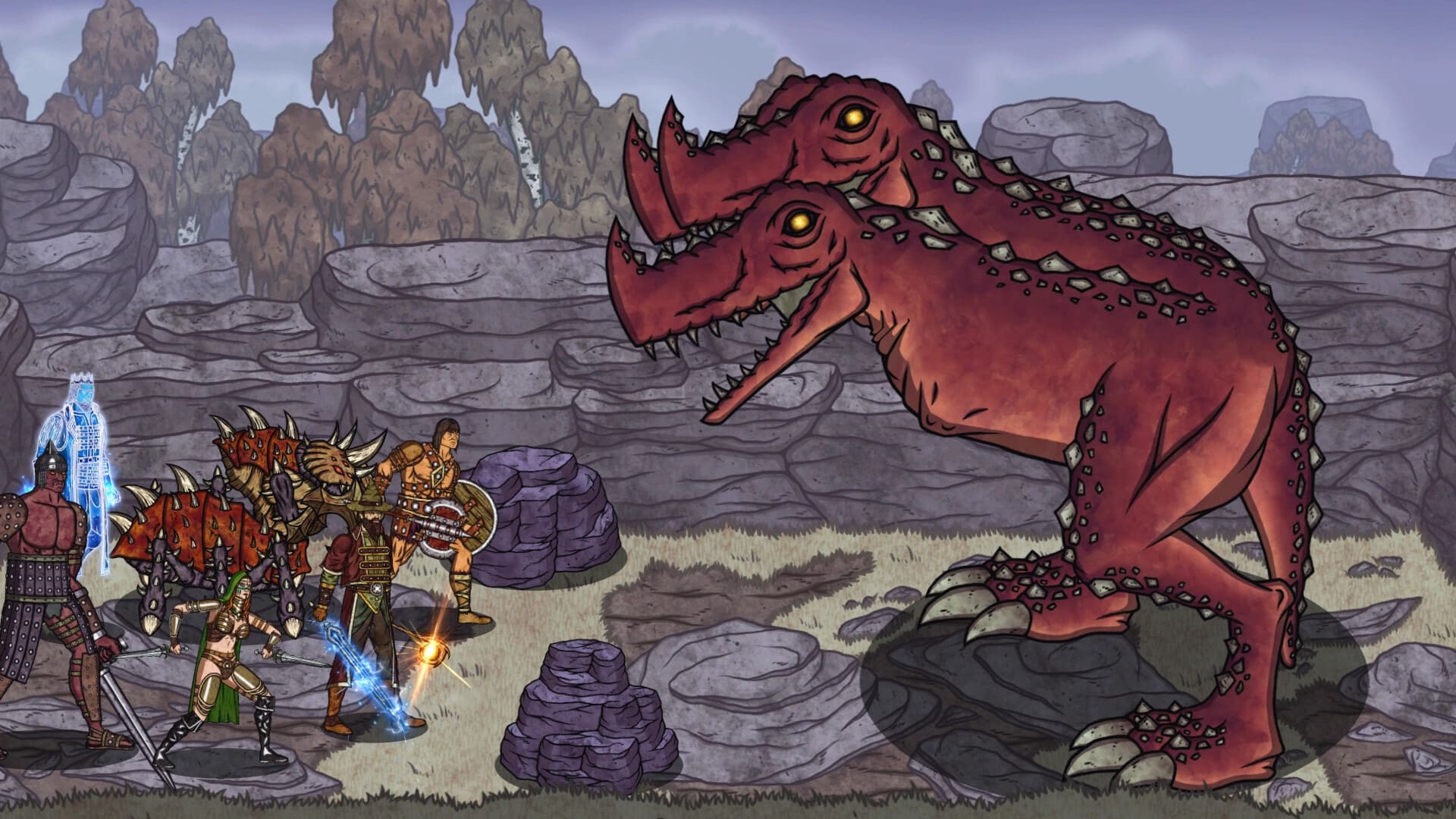 Брутальный инди Beat’em’Up King’s Blade возвращает дух фэнтези 80х - изображение обложка