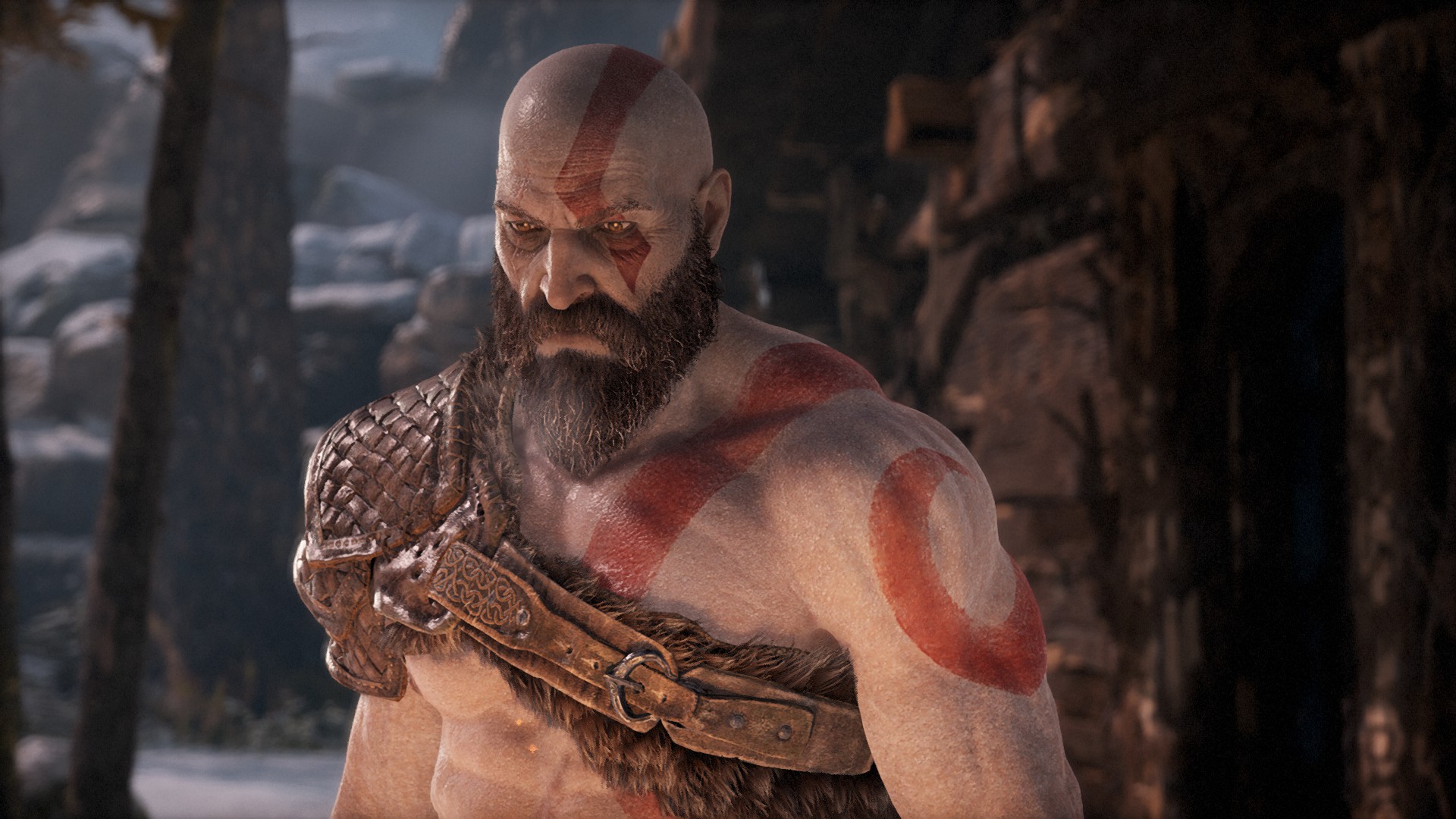 Обложка: скриншот God of War