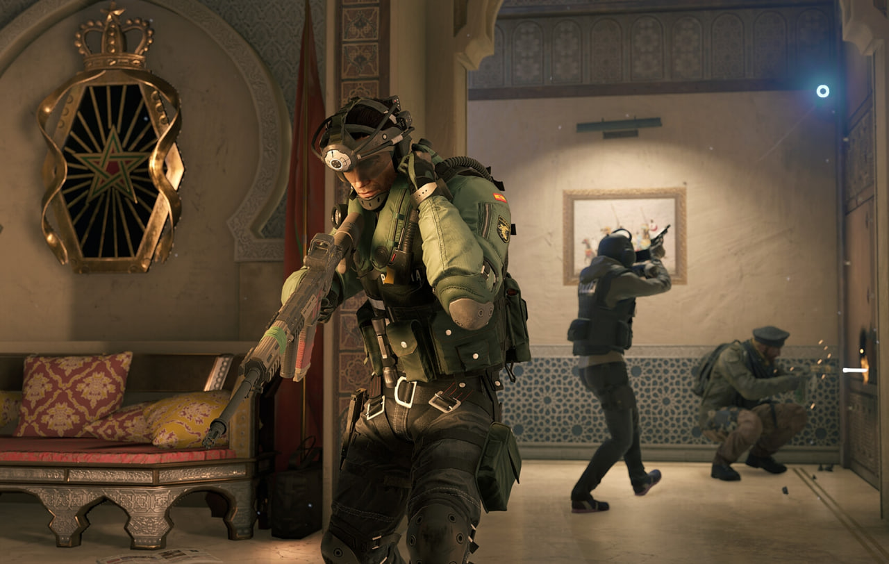 Обложка: скриншот Rainbow Six Siege
