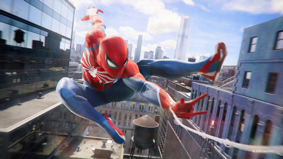 Обложка: Marvelʼs Spider-Man 2