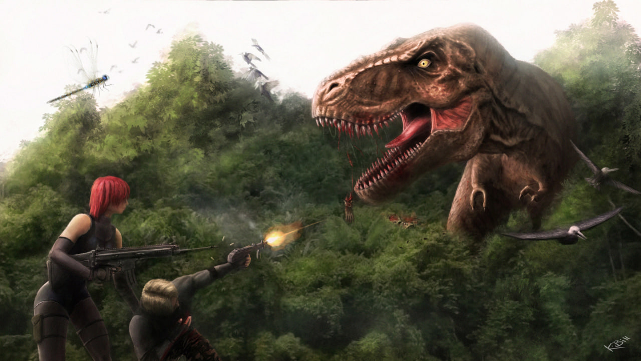 Обложка: арт Dino Crisis 2