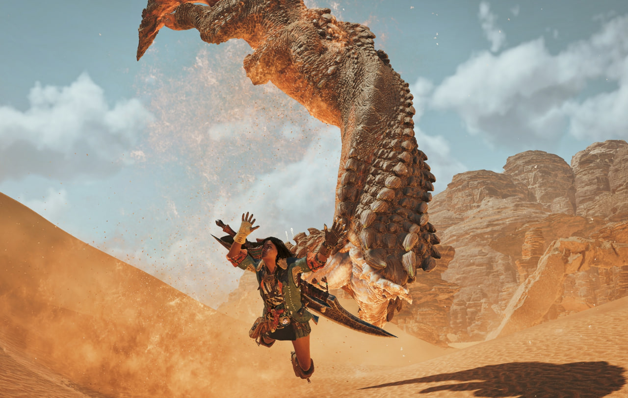 Обложка: скриншот Monster Hunter Wilds