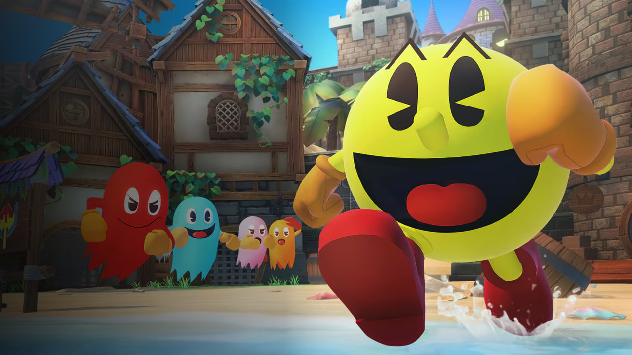 Обложка: скриншот Pac-Man World
