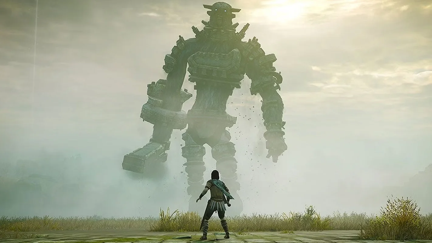 Обложка: скриншот игры Shadow of the Colossus