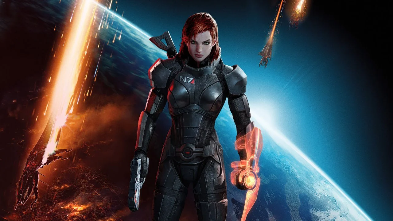 Обложка: постер Mass Effect 3