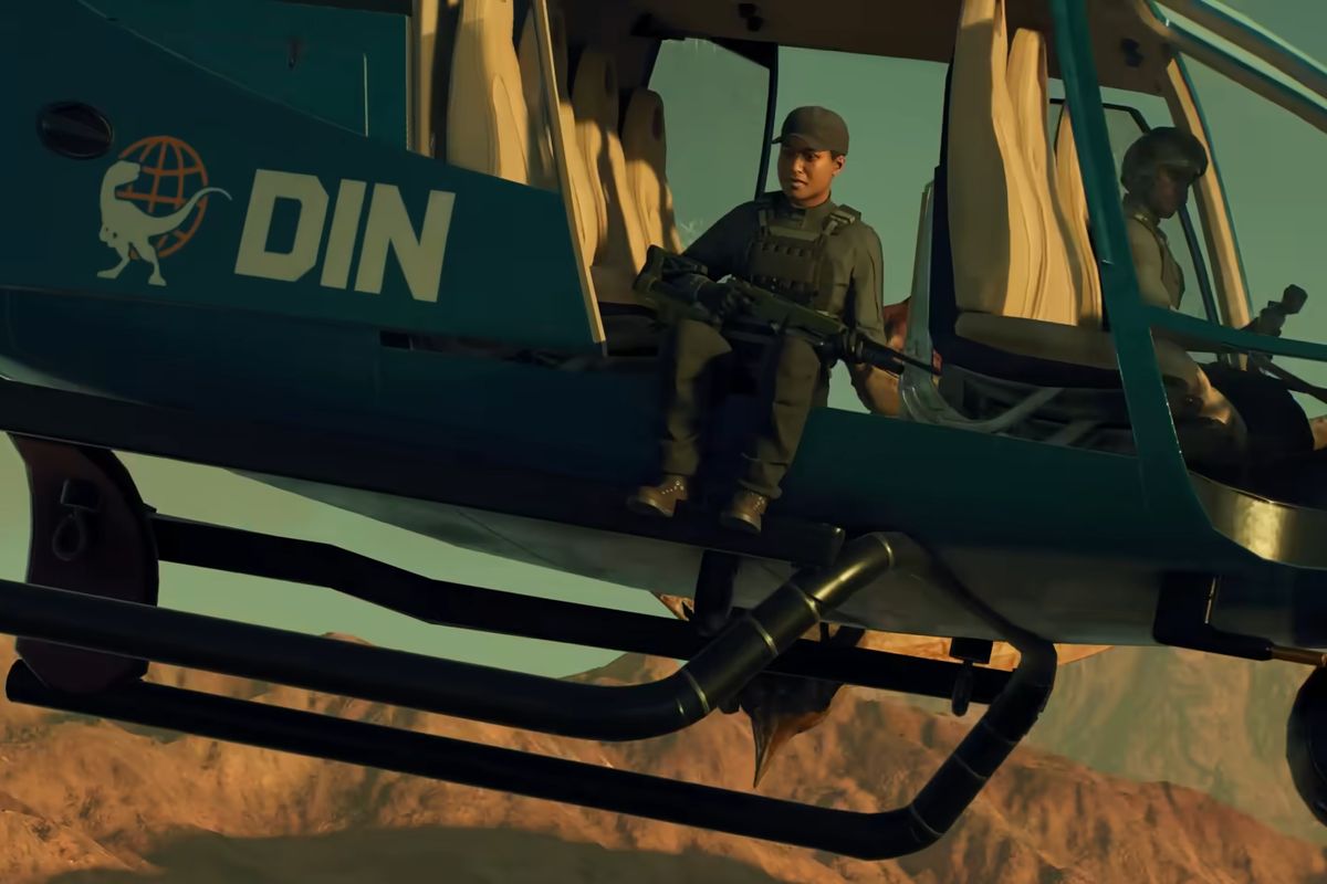 В новом трейлере Jurassic World Evolution 3 показали полеты на вертолёте