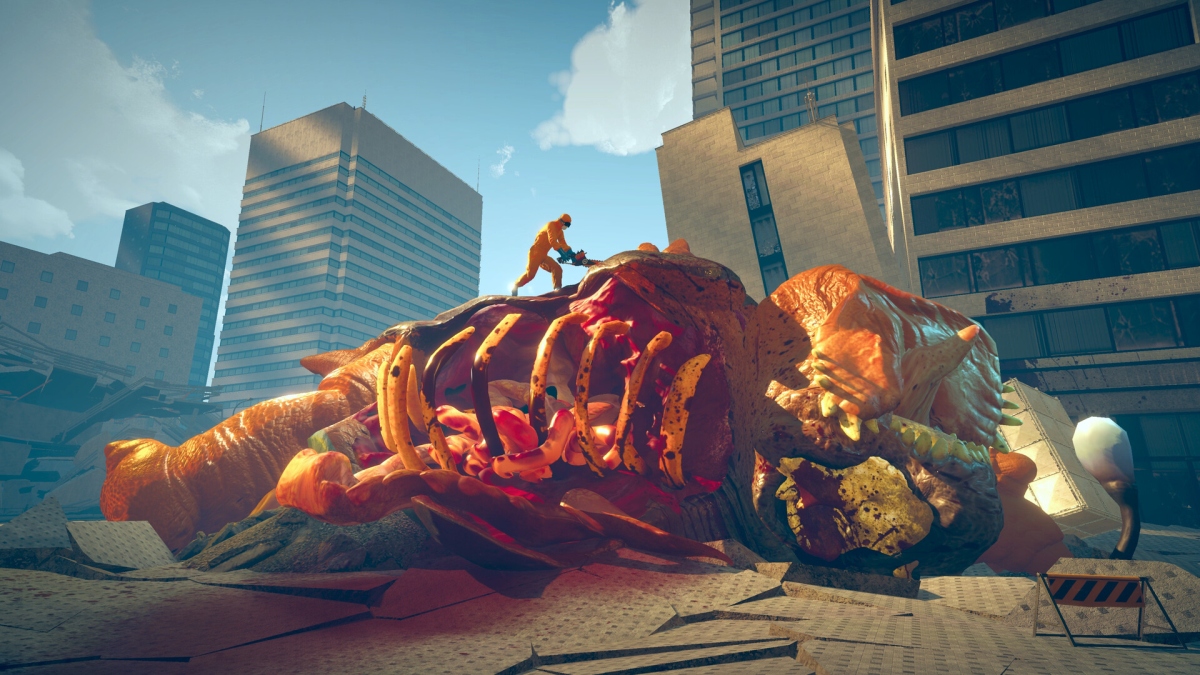 Анонсирована Kaiju Cleaner Simulator — новый симулятор уборки трупов огромных монстров