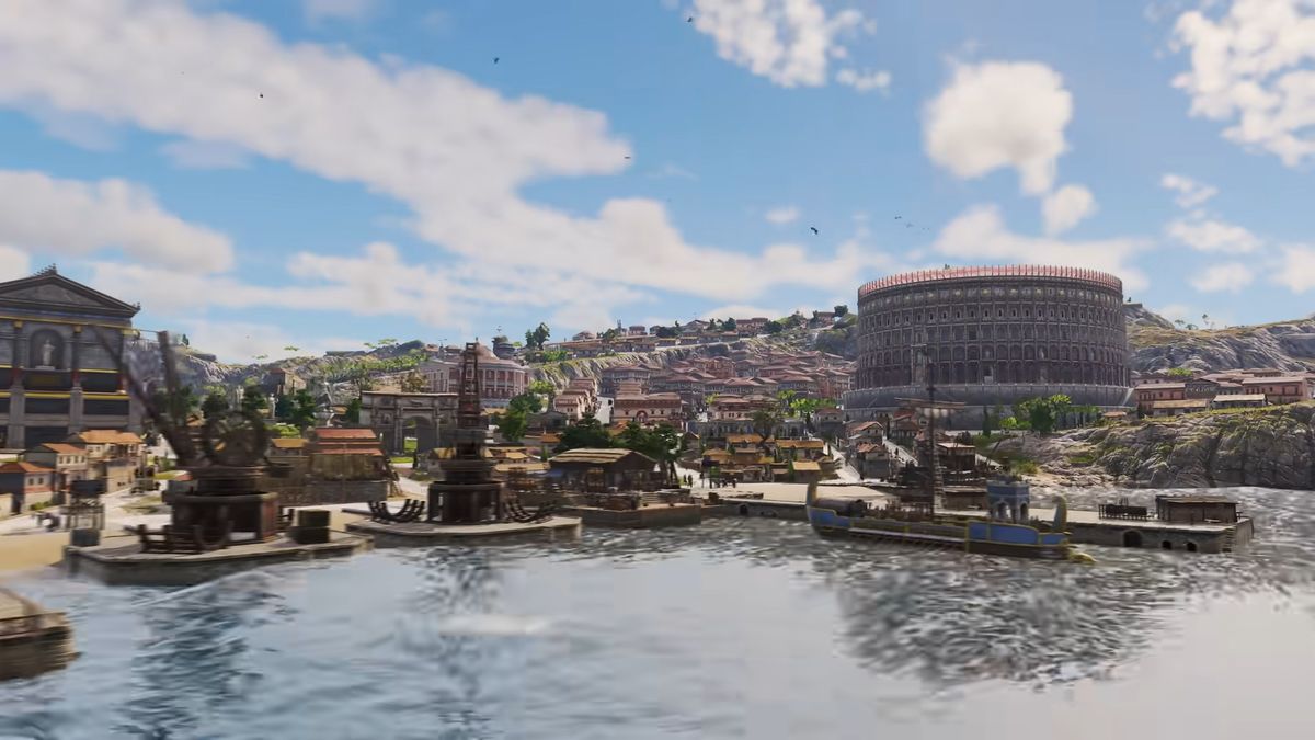 Красоты Anno 117: Pax Romana показали в продолжительном геймплейном трейлере