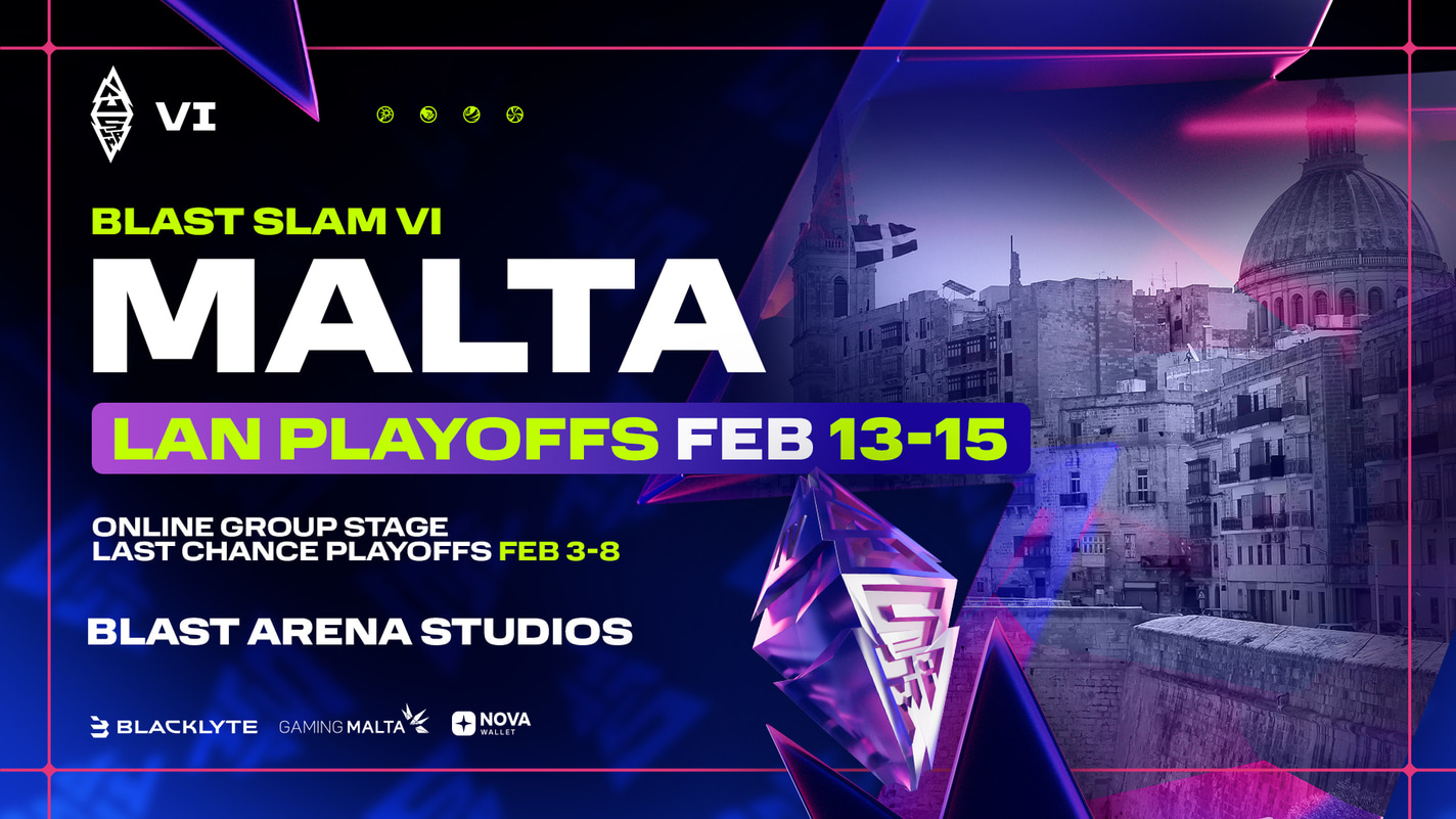 BLAST Slam VI: расписание и детали турнира по Dota 2