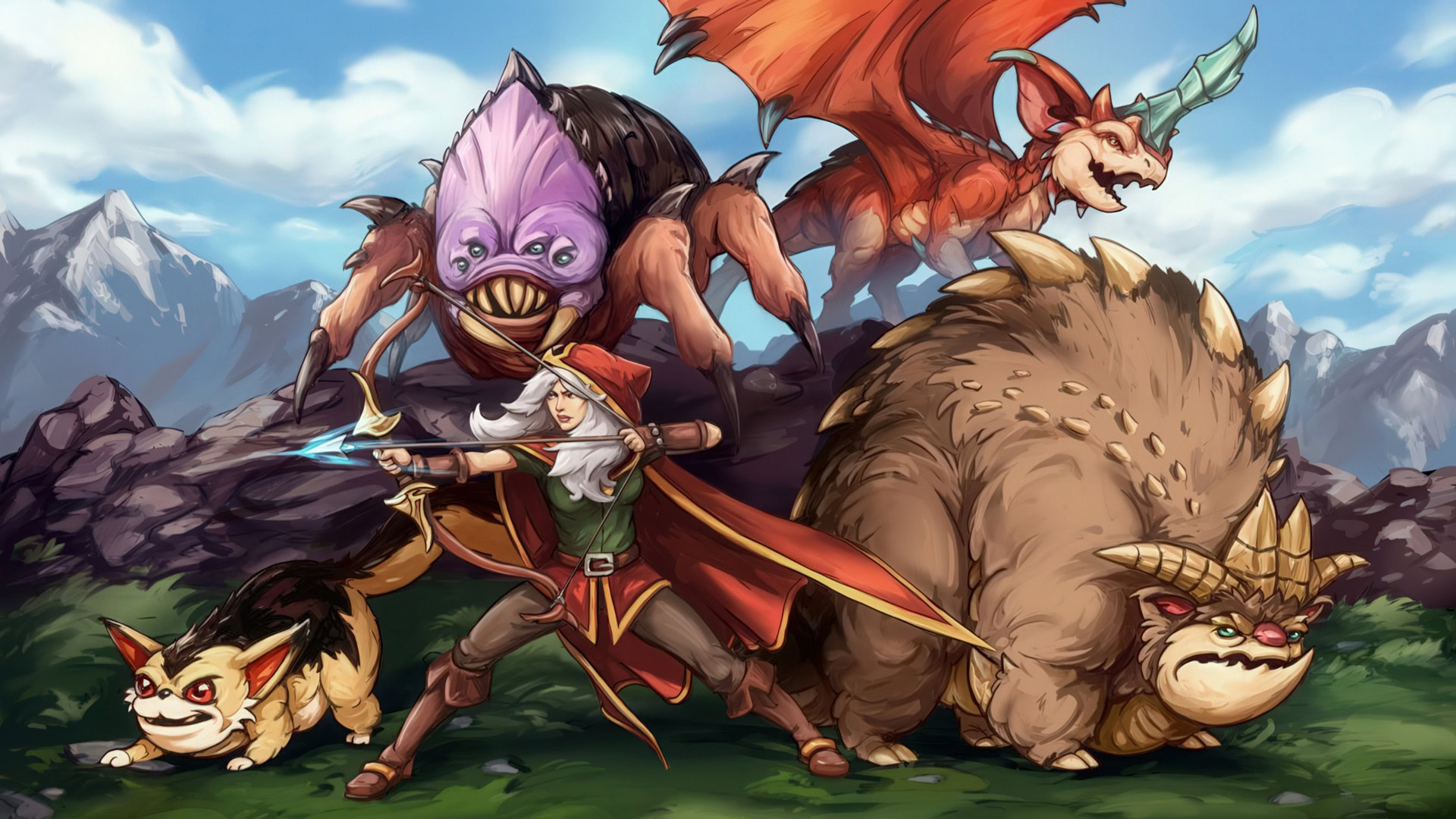 Обложка: видеоигра Wildkeepers Rising