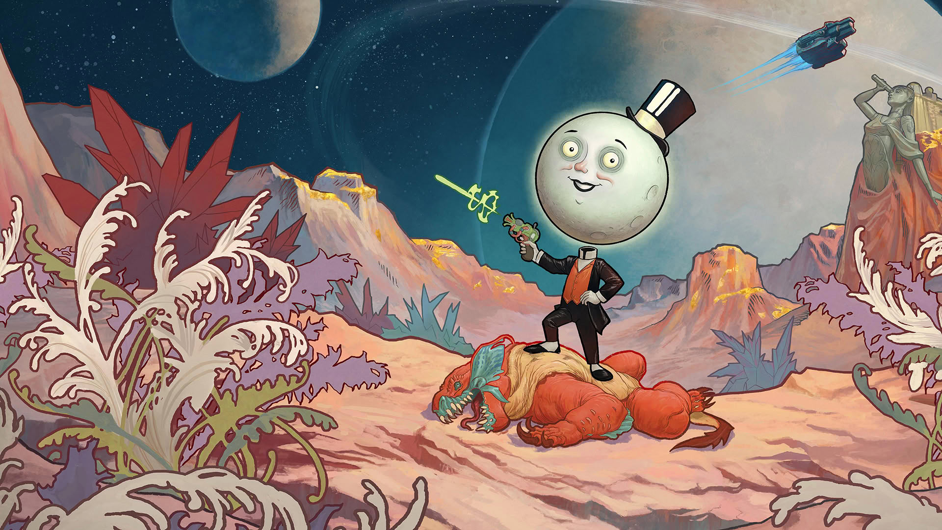 Обложка: видеоигра The Outer Worlds 2