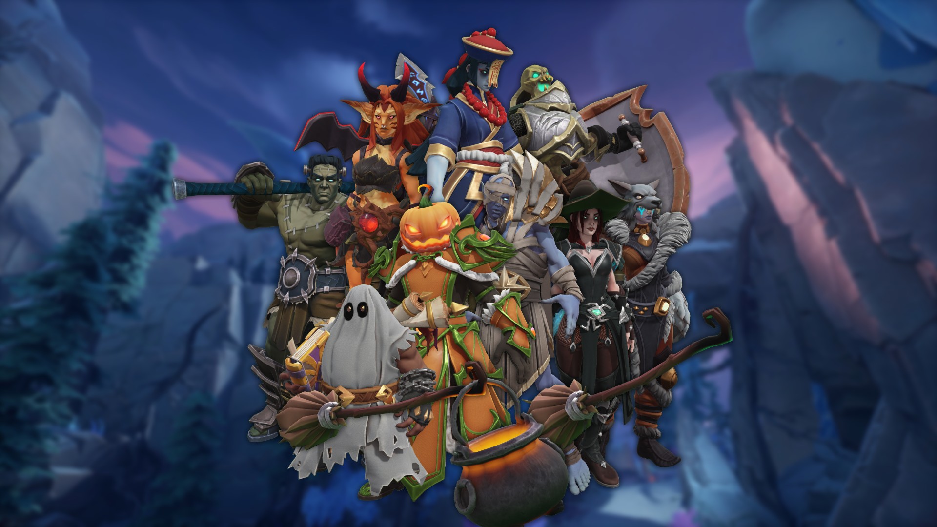 Авторы Fellowship сделали хэллоуинский набор доступным за внутриигровую валюту