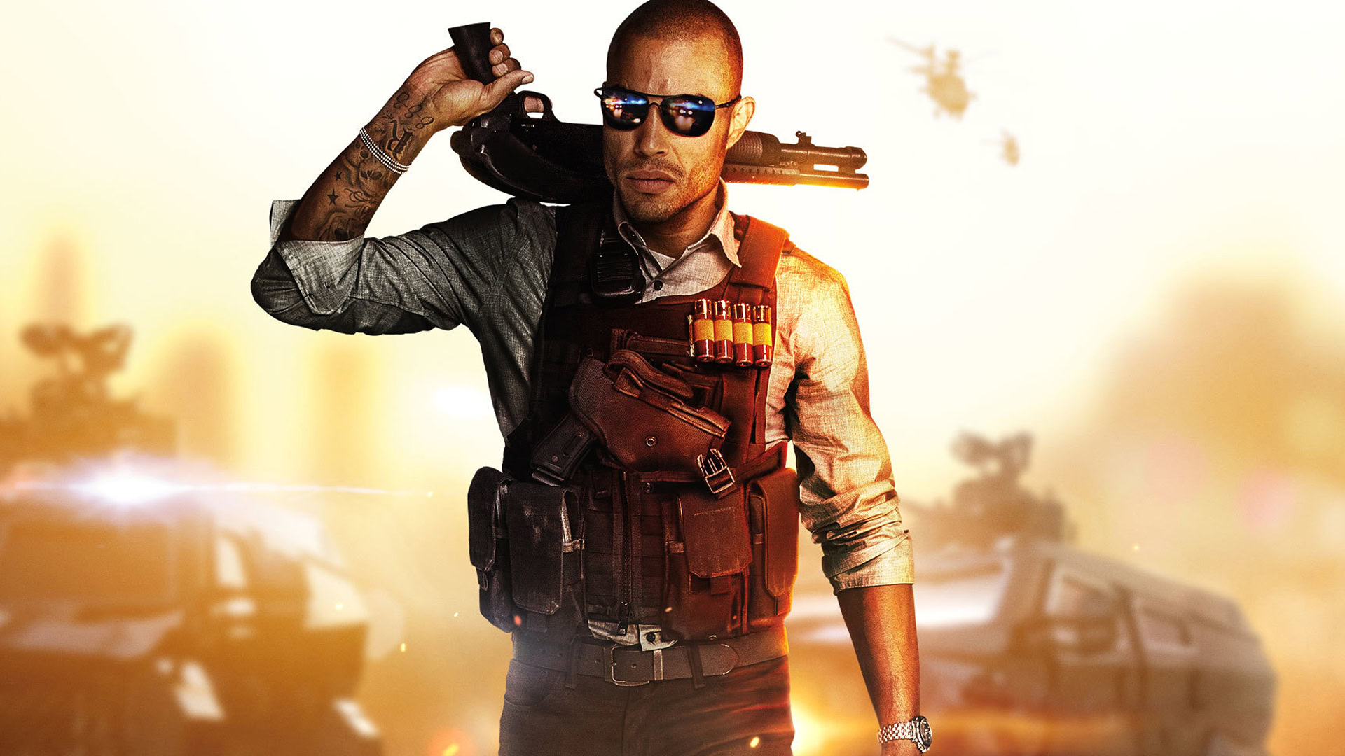 Обложка: видеоигра Battlefield Hardline