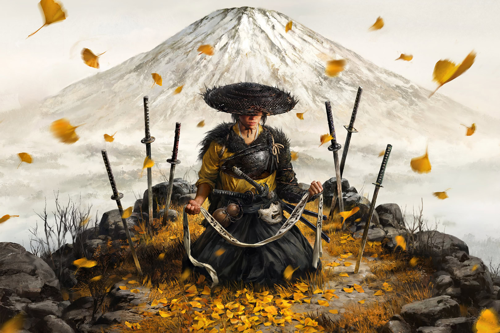 Обложка: видеоигра Ghost of Yotei