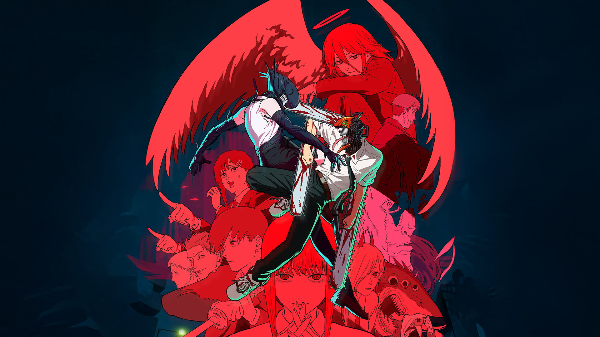 Обложка: постер Chainsaw Man – The Movie: Reze Arc