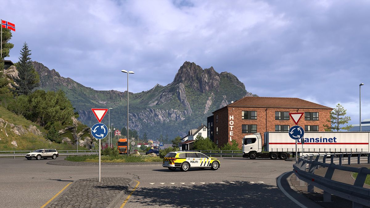 Обложка: скриншот Euro Truck Simulator 2 - Nordic Horizons